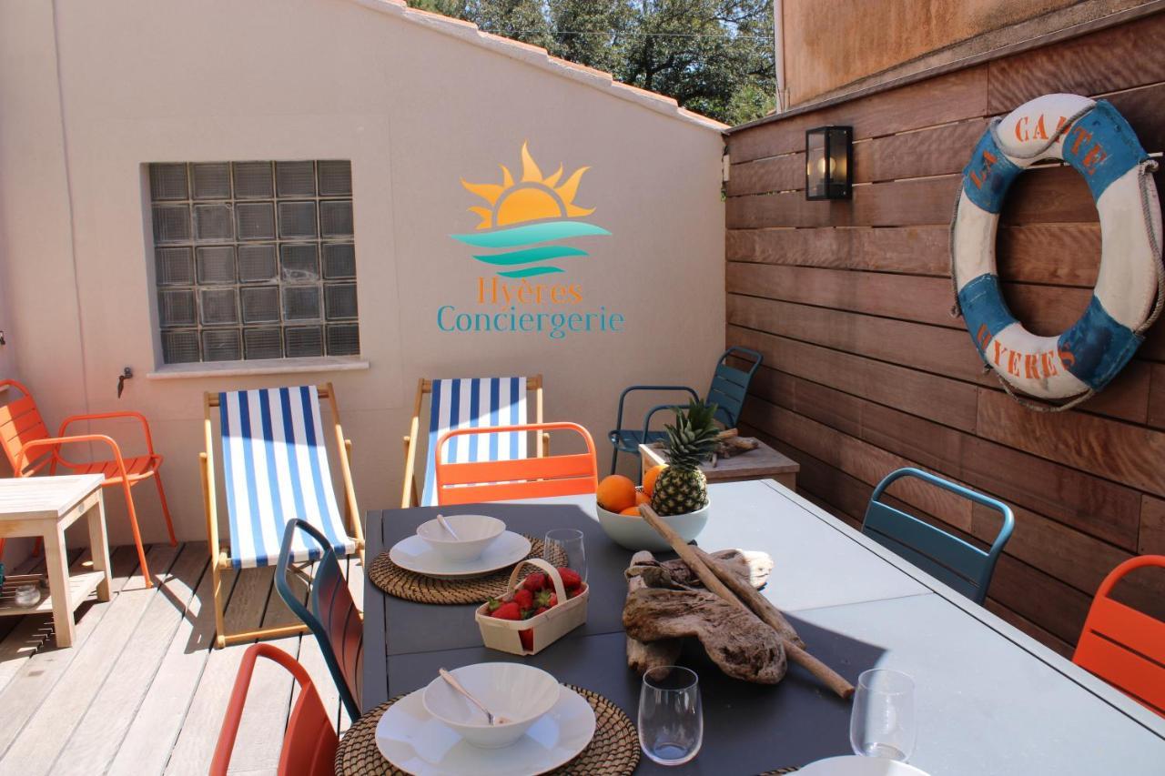 Hyeres-Plage -T2 Neuf Rdj Clim Wifi - La Capte By Hc Διαμέρισμα Εξωτερικό φωτογραφία