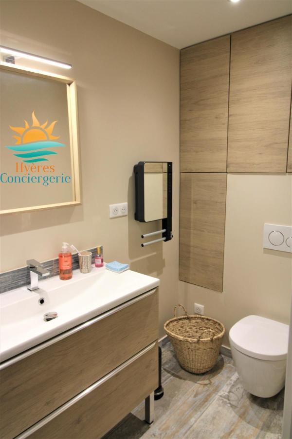 Hyeres-Plage -T2 Neuf Rdj Clim Wifi - La Capte By Hc Διαμέρισμα Εξωτερικό φωτογραφία